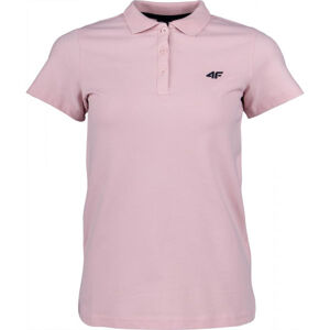 4F WOMEN´S T-SHIRT Dámské polo tričko, růžová, velikost