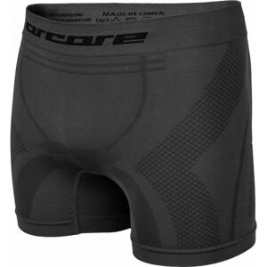 Arcore RUBIN Pánské funkční boxerky, tmavě šedá, velikost L