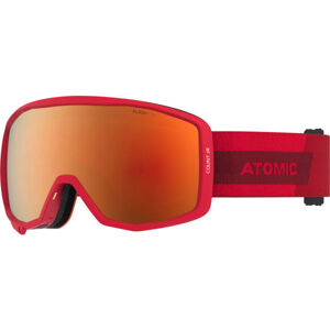 Atomic COUNT JR SPHERICAL Juniorské lyžařské brýle, bílá, veľkosť UNI