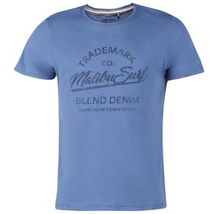 BLEND T-SHIRT SS Pánské tričko, modrá, velikost S