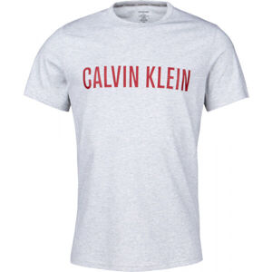 Calvin Klein S/S CREW NECK Pánské tričko, bílá, velikost S