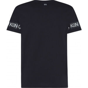 Calvin Klein SHORT SLEEVE T-SHIRT šedá M - Pánské tričko