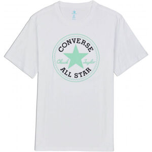 Converse CHUCK PATCH TEE Bílá M - Pánské triko
