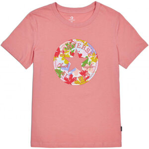 Converse FLOWER VIBES CHUCK PATCH CLASSIC TEE  XS - Dámské tričko