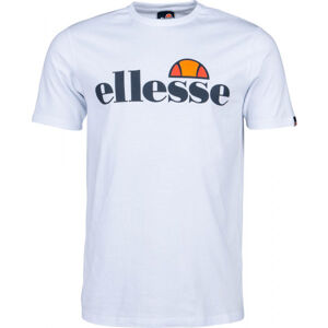 ELLESSE SL PRADO TEE Pánské tričko, Tmavě šedá,Bílá, velikost