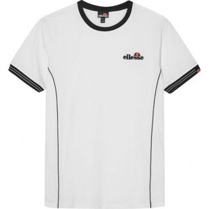 ELLESSE TERRACOTTA TEE Pánské tričko, Bílá,Černá, velikost XL
