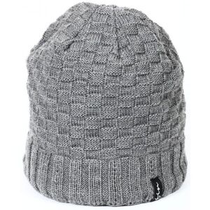 Finmark WINTER HAT Dámská pletená čepice, šedá, veľkosť UNI