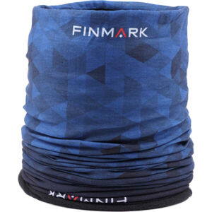 Finmark FSW-112 Multifunkční šátek, Modrá,Černá,Bílá, velikost