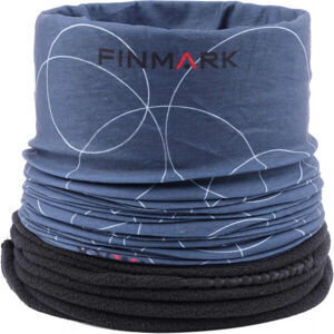 Finmark FSW-121 Multifunkční šátek, Tmavě modrá,Bílá,Černá, velikost