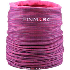 Finmark FSW-108 Multifunkční šátek, Růžová,Fialová, velikost