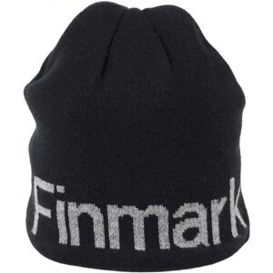 Finmark WINTER HAT Pánská pletená čepice, černá, veľkosť UNI