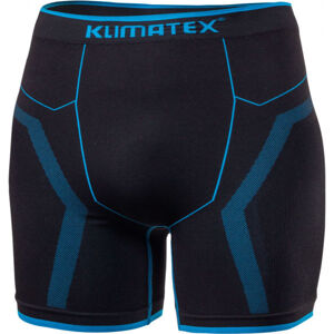 Klimatex MARTON Pánské funkční bezešvé boxerky, černá, velikost
