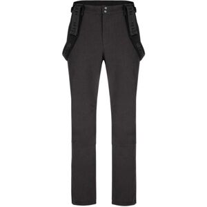 Loap LYENER Pánské softshellové kalhoty, tmavě šedá, velikost S