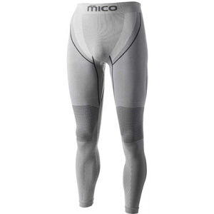 Mico LONG TIGHT PANTS ODORZERO XT2 Pánské dlouhé termo kalhoty, šedá, velikost 3