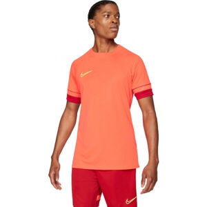 Nike DRI-FIT ACADEMY Pánské fotbalové tričko, oranžová, velikost XXL