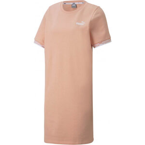 Puma AMPLIFIED DRESS Dámské šaty, růžová, velikost