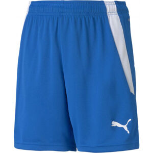 Puma TEAMLIGA SHORTS Juniorské šortky, tmavě modrá, veľkosť 128