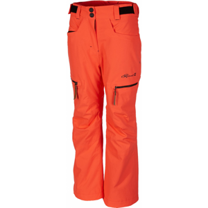 Rehall HARPER-R-JR-RED oranžová 128 - Dětské lyžařské kalhoty