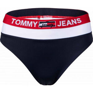 Tommy Hilfiger CHEEKY HIGH WAIST Dámské plavkové kalhotky, tmavě modrá, velikost XS