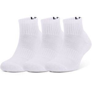 Under Armour CORE QTR 3PK Ponožky, bílá, veľkosť L