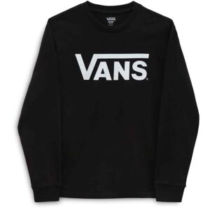 Vans CLASSIC VANS LS-B Chlapecké triko, černá, velikost